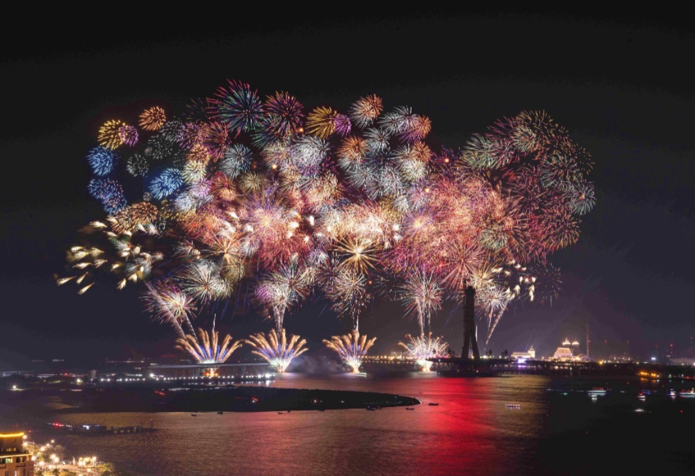 35520發煙火點亮淡水八里 新北河濱國際級亮點迎接2026 35520發煙火點亮淡水八里 新北河濱國際級亮點迎接2026