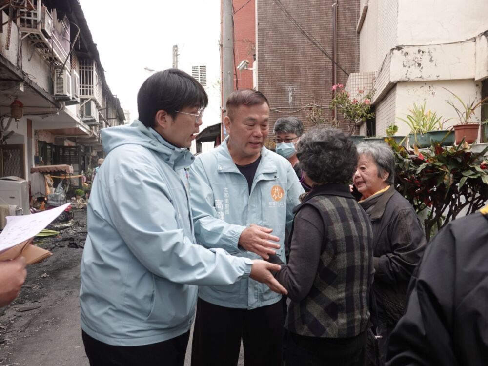 魏嘉彥親赴重慶路火警災區慰問　啟動短期安置協助重建 17