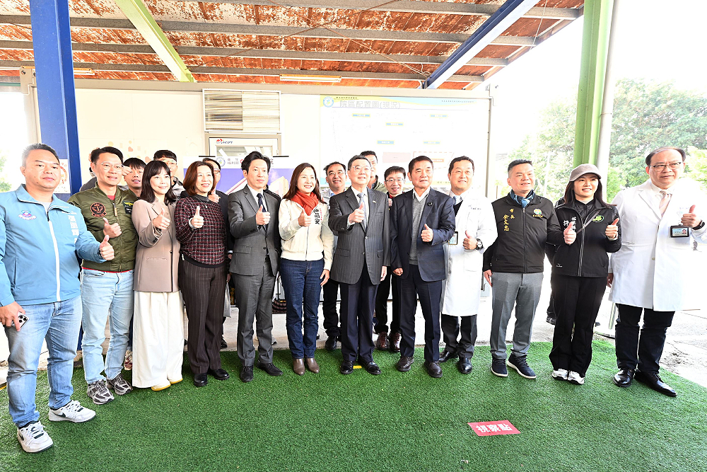 卓榮泰赴苗栗視察急重症醫療大樓擴建計畫 鍾東錦:鄉親看到希望 卓榮泰赴苗栗視察急重症醫療大樓擴建計畫 鍾東錦:鄉親看到希望