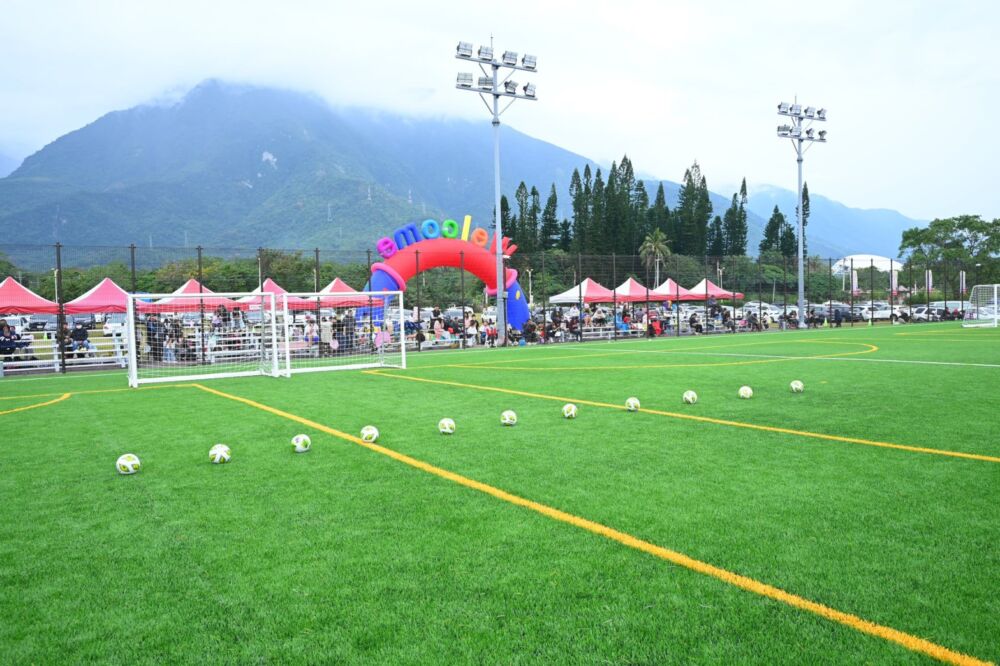 魏嘉彥投入4千萬優化運動場域　花蓮佐倉8人制足球場完工啟用 7