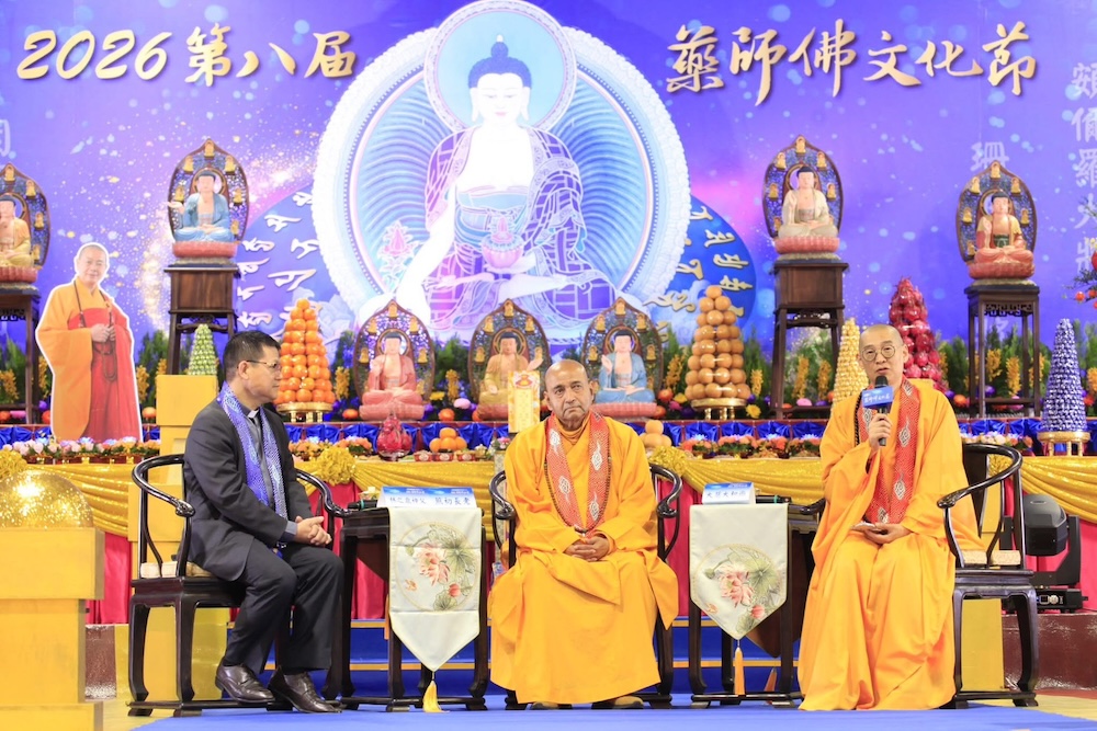 【有影】藥師法會凝聚願力 大慧大和尚出席追思淨耀大和尚 7 cnews124260122a02