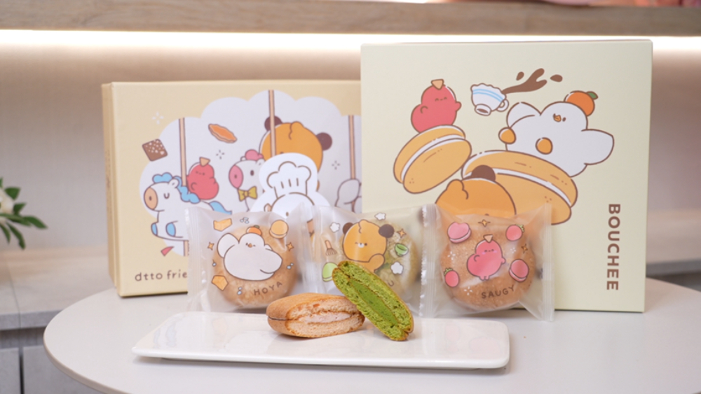 伊莎貝爾×dtto friends聯名禮盒開箱：療癒甜點搶市