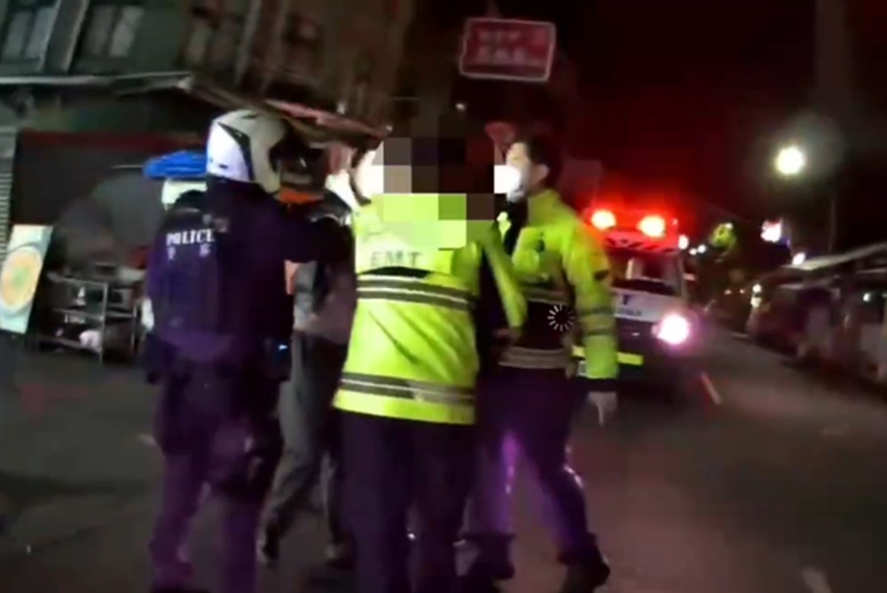 深夜酒醉失控咆哮 警到場管束32歲男依法裁處 深夜酒醉失控咆哮 警到場管束32歲男依法裁處