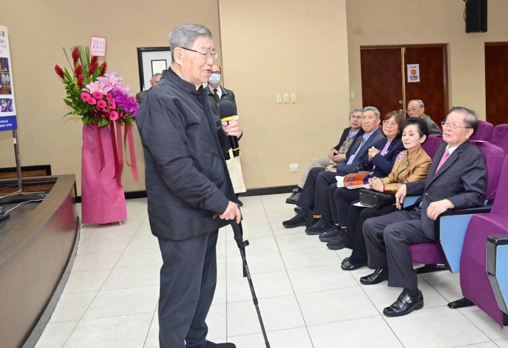 前總統府資政趙守博今辦學術新著發表　蕭萬長、施振榮到場致意祝賀 19