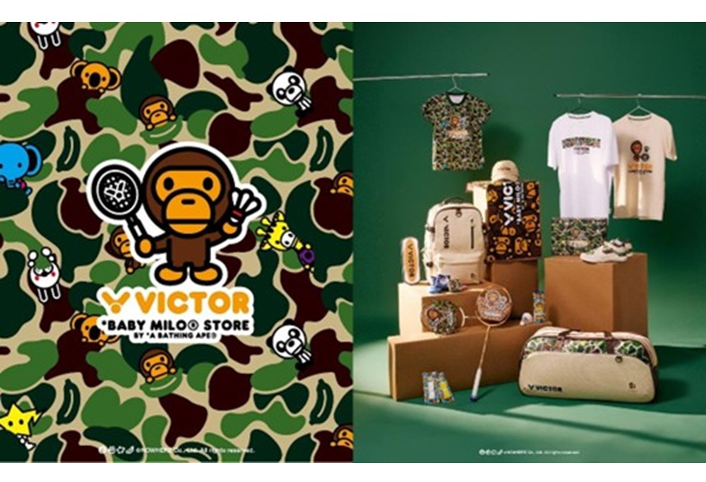 VICTOR與BABY MILO STORE®聯名推出羽球潮流新品