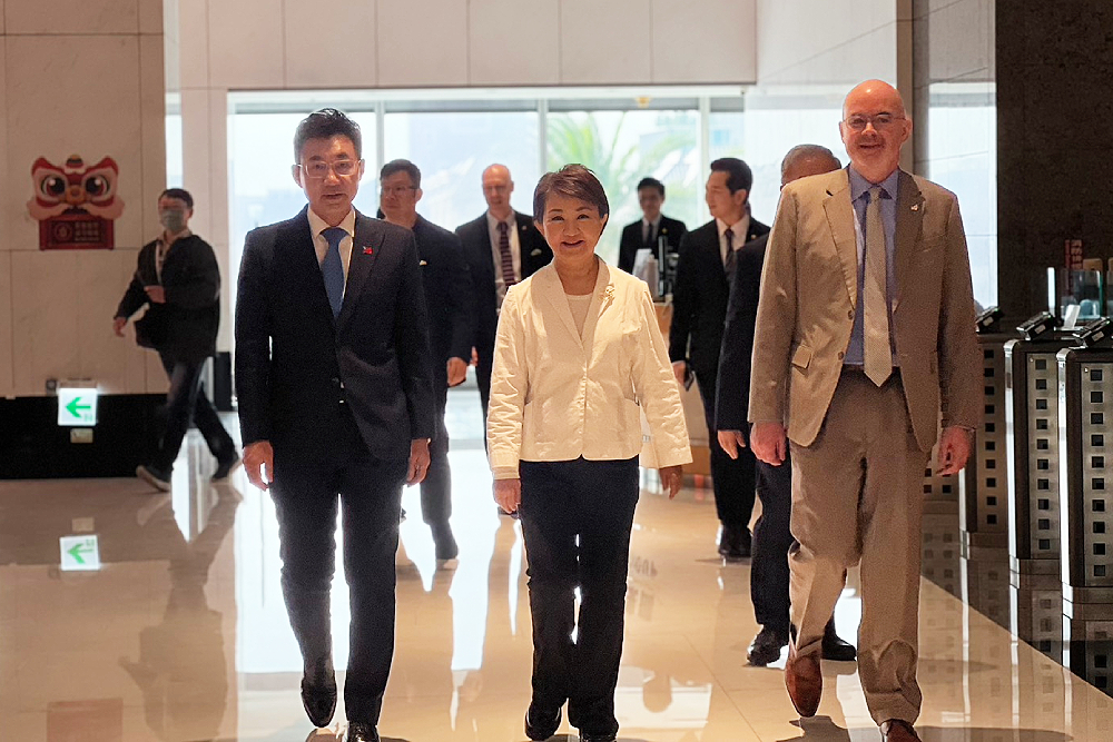 盧秀燕大讚江啟臣讓世界看到台中實力　台中將成為AI大城 7