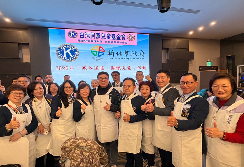 13年不間斷送暖行動　劉和然肯定同濟會成為弱勢家庭後盾