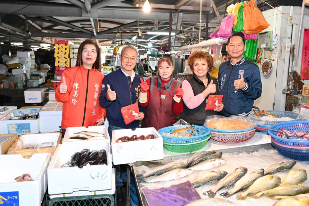 林茂盛親訪果菜批發市場　要求農業處確保春節物資充足 3