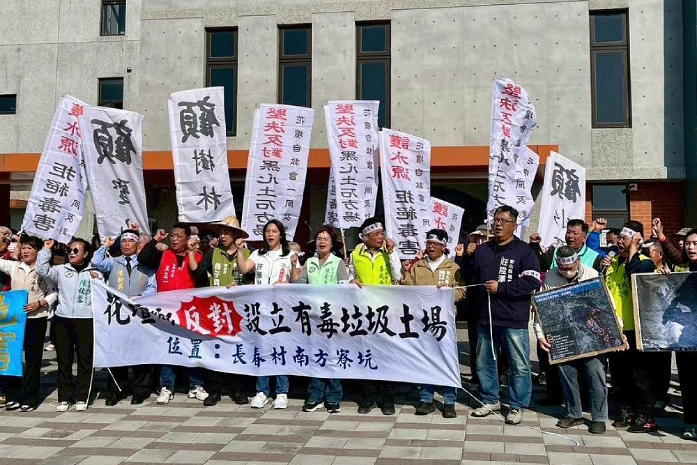 彰化八卦山2廢土場興建爆衝突　民代優砂石車大軍恐釀汙染