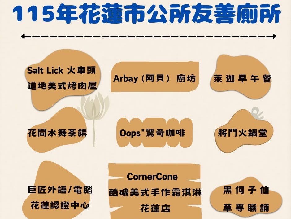 魏嘉彥推觀光友善廁所地圖　民眾可至合作店家借用 7