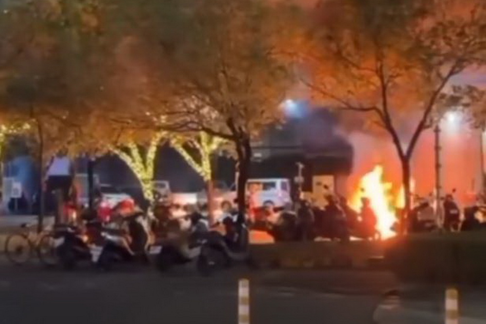 丟汽油彈縱火燒車持刀搶劫超商　林邊惡男遭聲押