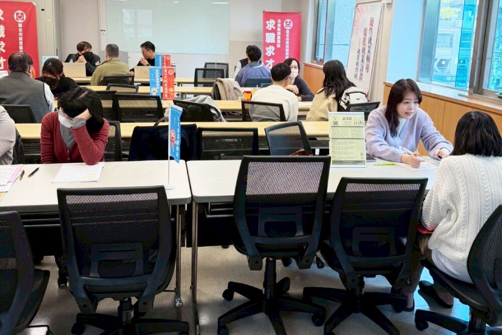 台北市企業釋601工作機會 勞動局籲把握年後黃金轉職時機 5 照片來源:台北市就業服務處
