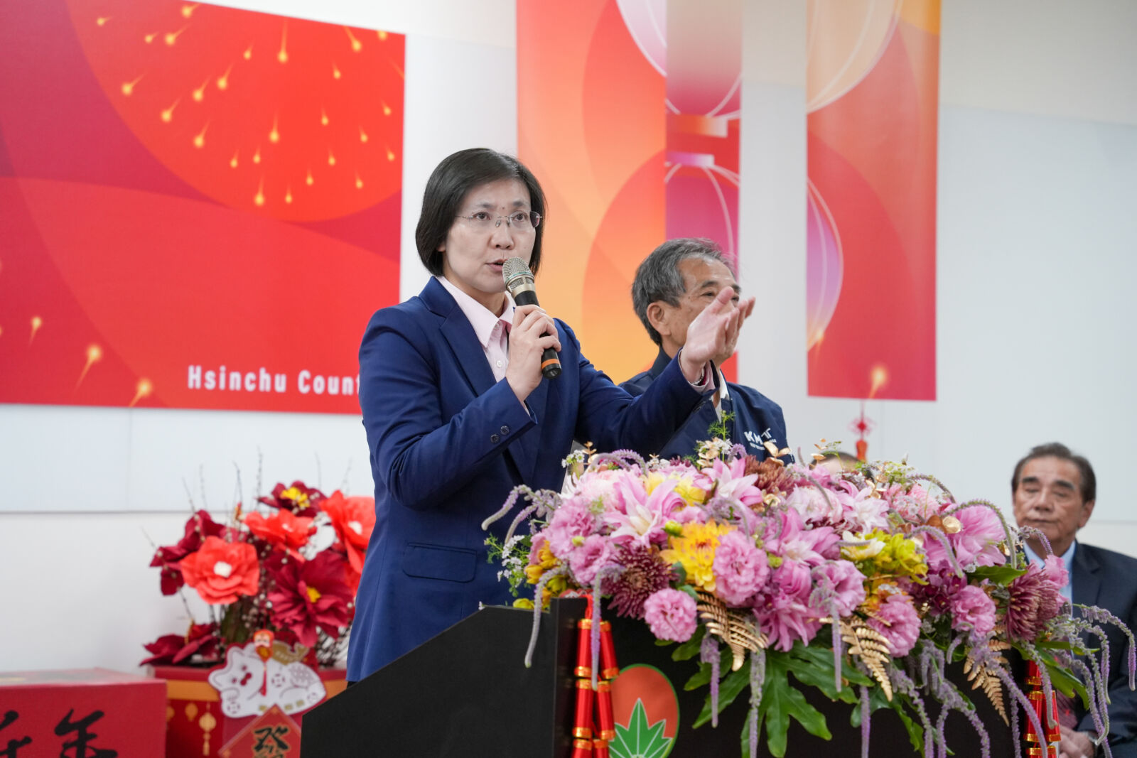 徐欣瑩、陳見賢出席新春團拜　新竹「雙AI」、園區經濟成焦點 15