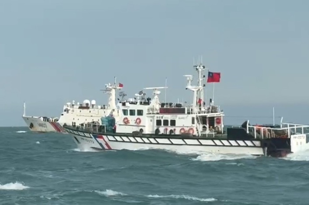 藉執法巡查名義侵擾金門水域　海巡署譴責中國偽造退讓影片
