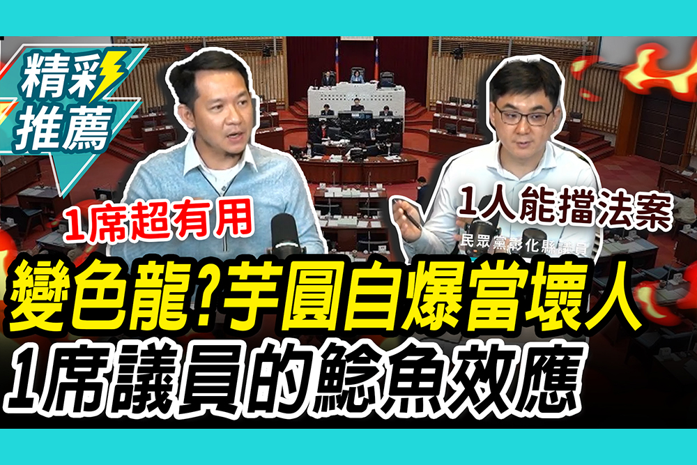 【CNEWS】跳槽白營遭酸變色龍？林于凱爆「1事」當壞人 吳韋達揭一席議員專當鯰魚