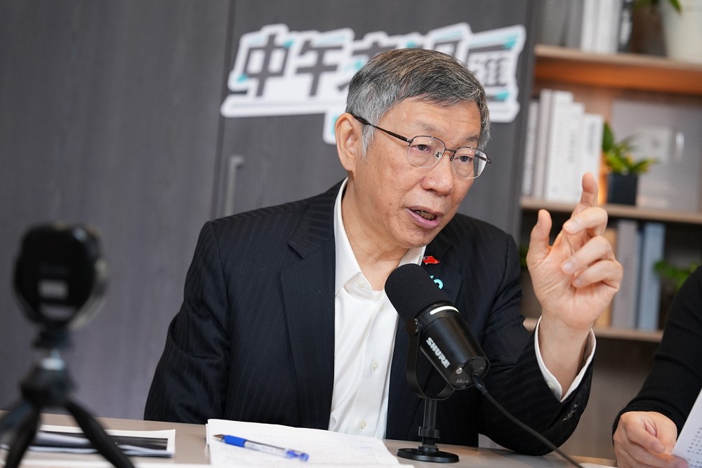 中午來開匯／直言2026目標民眾黨議員席次增加　柯文哲：要討論藍白如何「分」