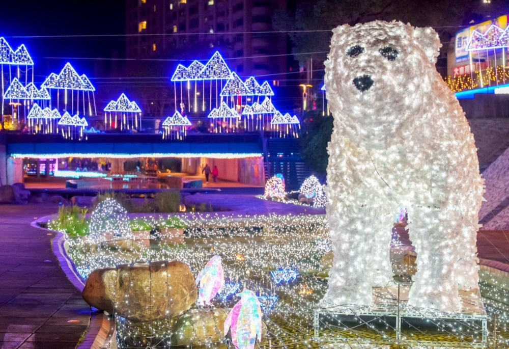 7米高星耀之樹閃耀新莊 水利局規劃光影饗宴營造夢幻星河 4 248260303a09