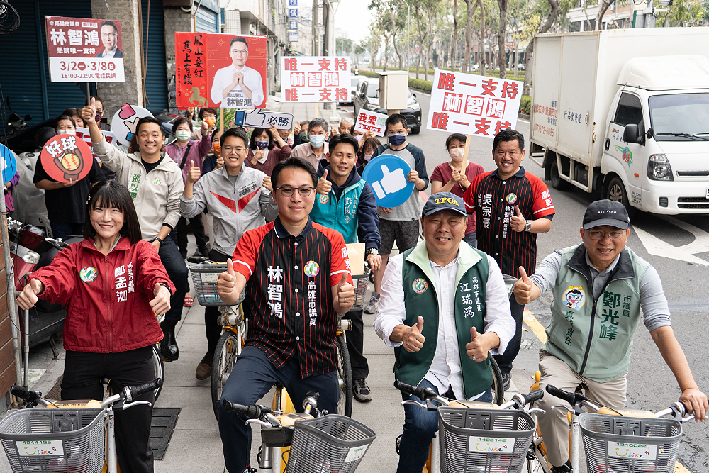 高雄議員初選民調壓軸鳳山　老將、新人共組TeamKaohsiung相挺林智鴻 11