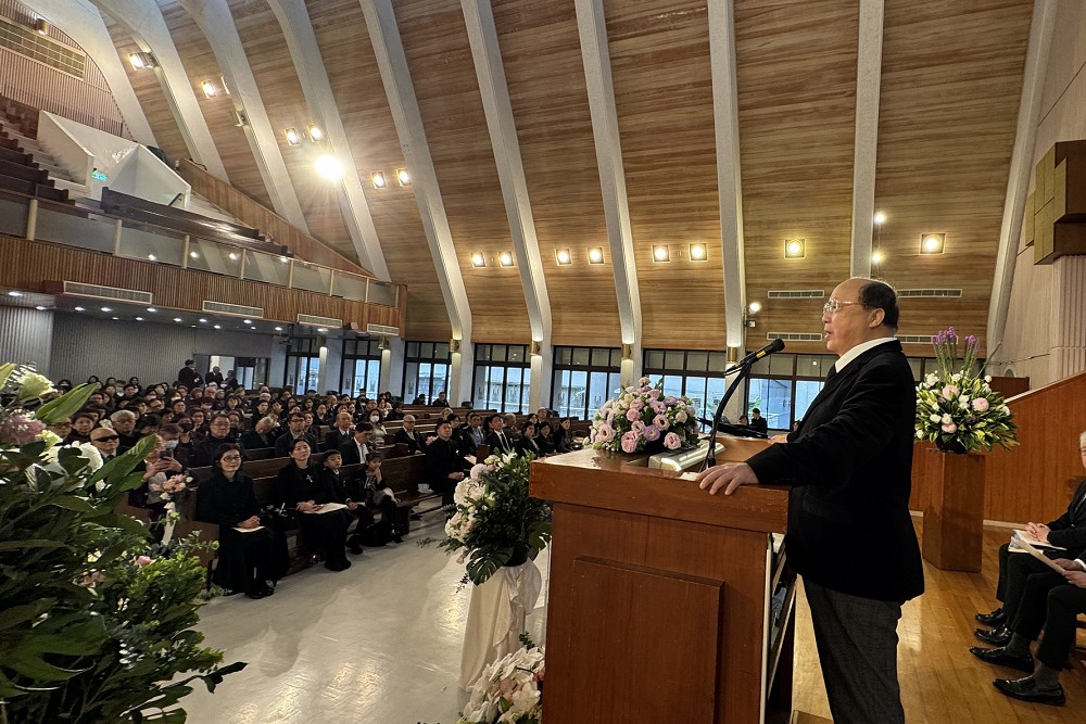 邵玉銘追思禮拜　胡志強：至情至性的知識分子 19