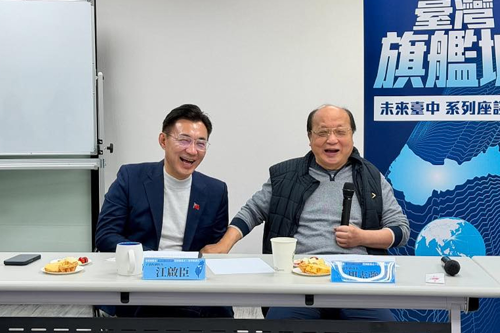 胡志強、廖了以、林敏霖3大咖力挺江啟臣　柯文哲特派人出席表態 11