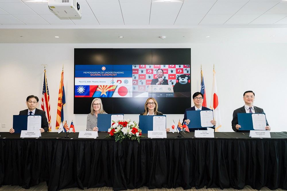 與美日簽署經濟交流MOU　陳其邁：確立台灣「半導體戰略三角」關鍵地位 5