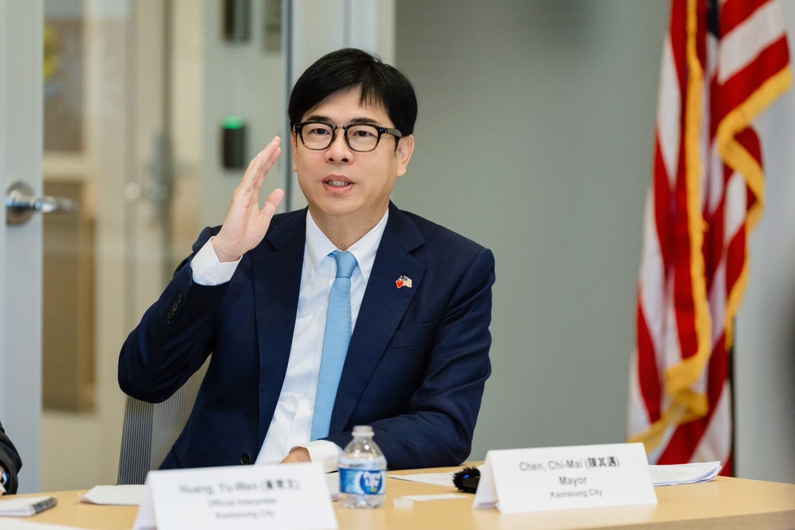 跨國校園強強聯手　陳其邁赴美「光學之谷」促成產官學6方MOU 9