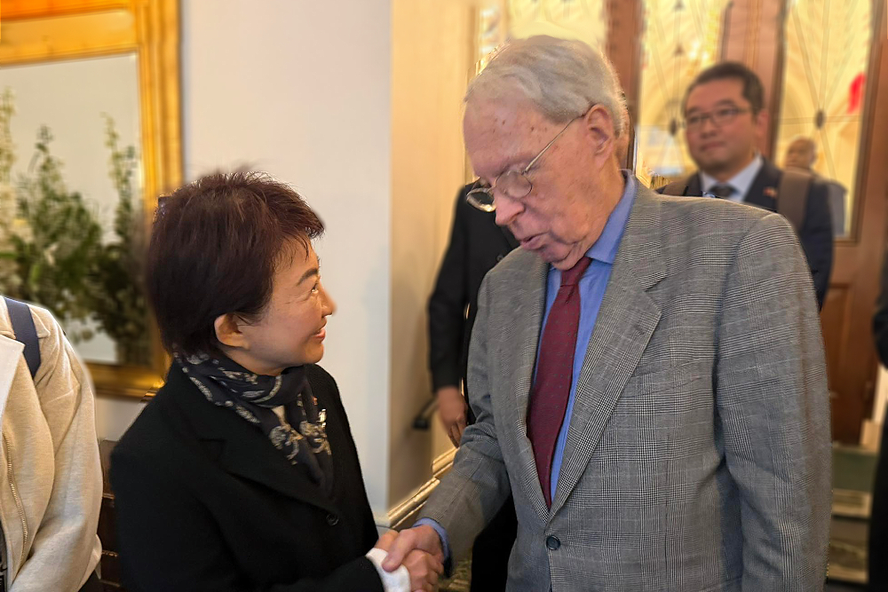 與薄瑞光、CFR交流近2小時　盧秀燕強調台美為堅定盟友 13