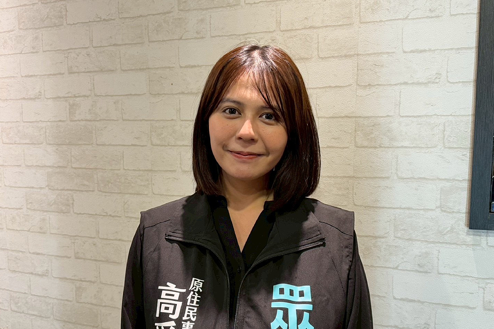 民眾黨推高采翎征戰山地原住民議員　彰化黨部將全力協助