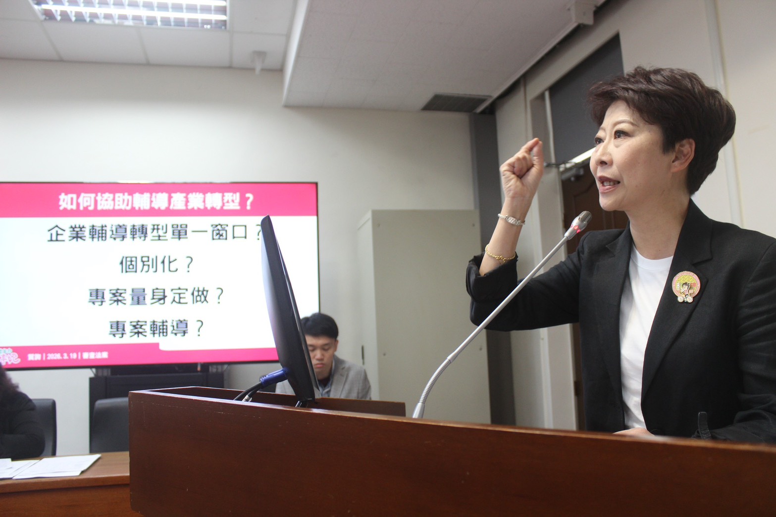 AI 轉型智慧研發補助看得到吃不到　陳亭妃籲經部強化輔導傳產 11