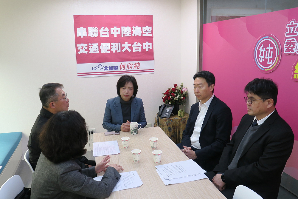 台中機場快捷再加1　何欣純爭取555台灣好行拚30分鐘進市區 15