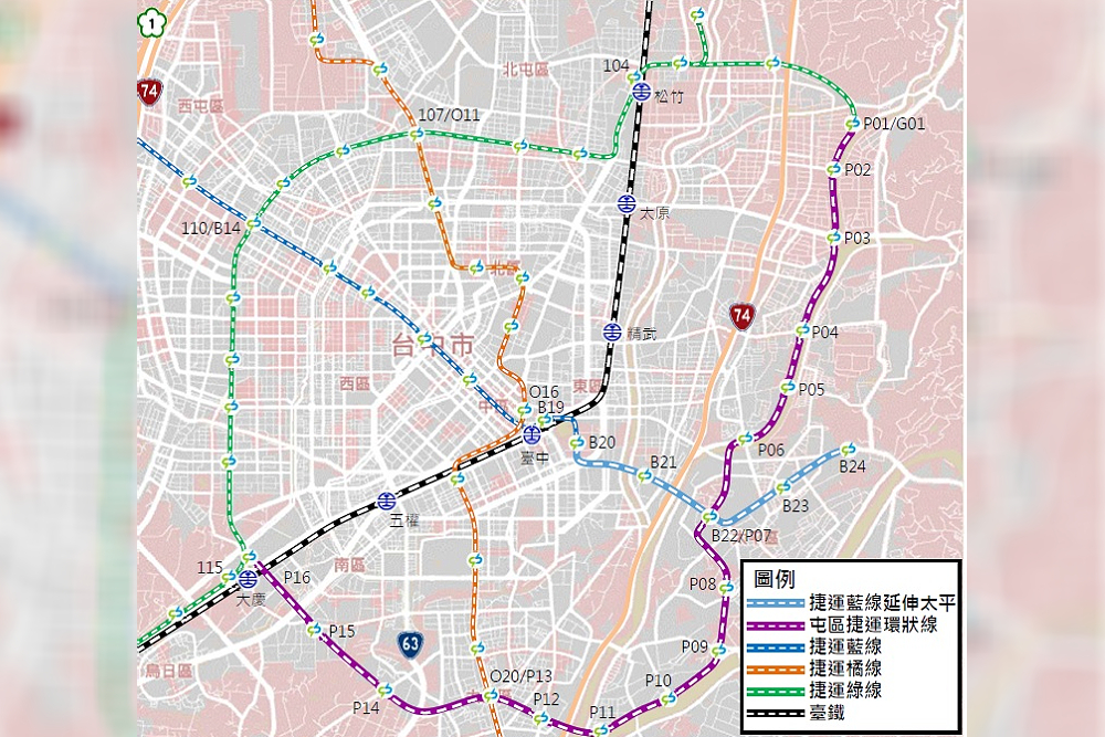 中捷藍線延伸太平修正案再送交通部　捷工局預估中央補助可望提升2成