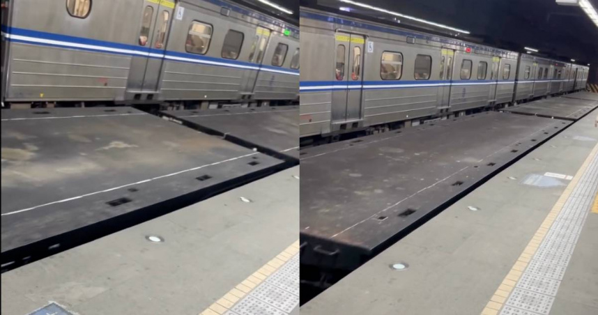 火車到站沒車廂？網笑喊「搭到敞篷的」　內行人曝真實用途