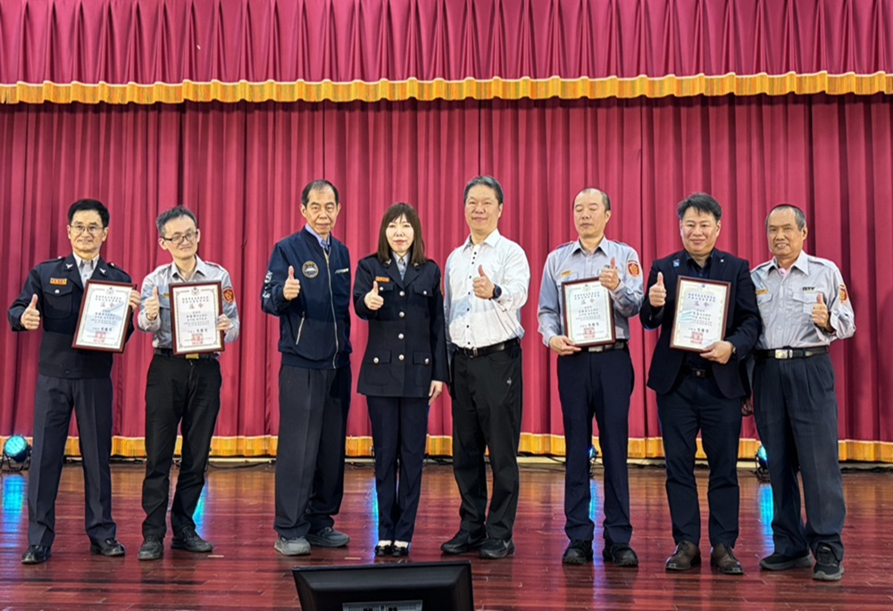 凝聚義警力量守護中和　張維倩傳承父志接棒義警中隊長