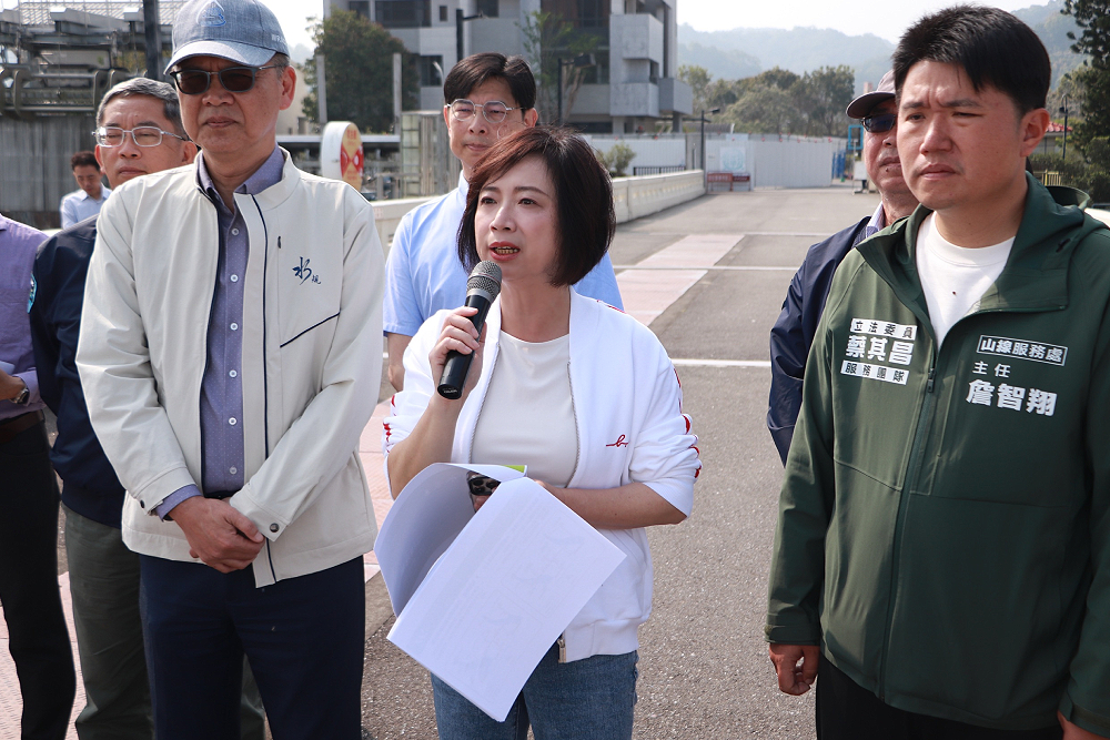 憂枯水期拉長　何欣純支持中央「珍珠串計畫」強化供水韌性