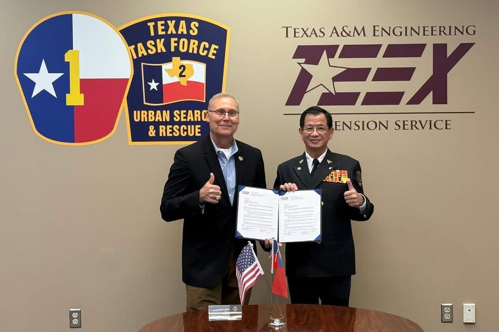 串聯德州農工大學強化消防專業技術　陳崇岳：開啟與美國家級合作