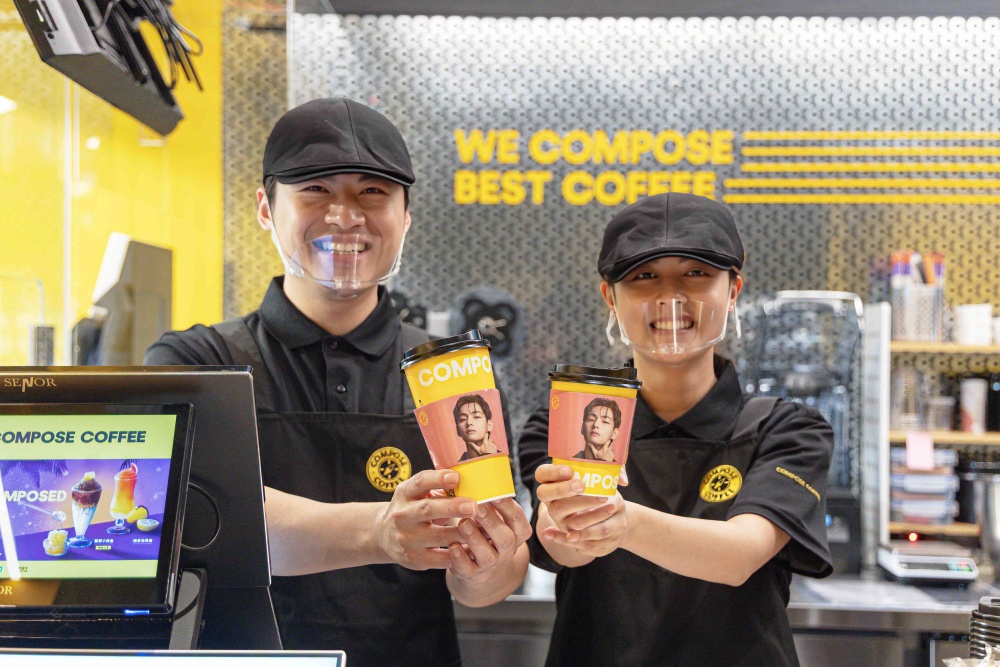 韓國國民咖啡COMPOSE登台　南京復興試營運掀韓流咖啡熱潮 13