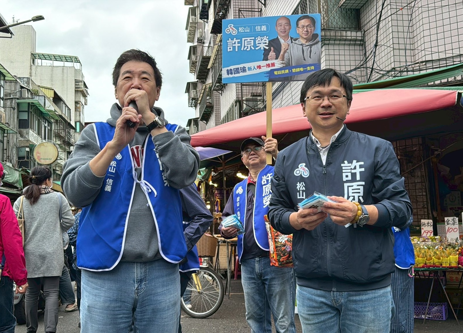 徐巧芯澄清「松信拉票傳言」　楊智伃持續努力、許原榮回歸政見決勝負