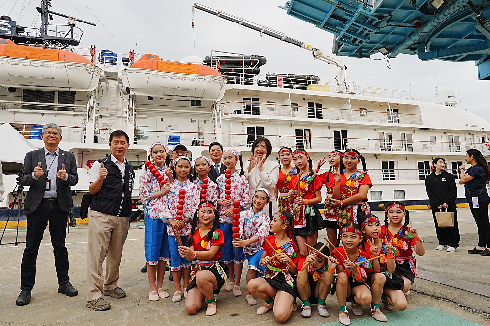 喜迎國際郵輪疫後首航　何欣純盼台中港務分公司多元發展 3