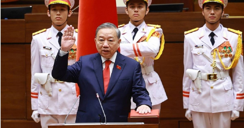 越共總書記蘇林當選國家主席！打破越南「五柱」集體領導制