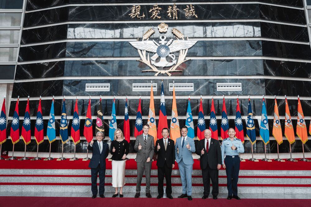 顧立雄接見美國會訪問團　盼技術交流帶動民間國防產業量能