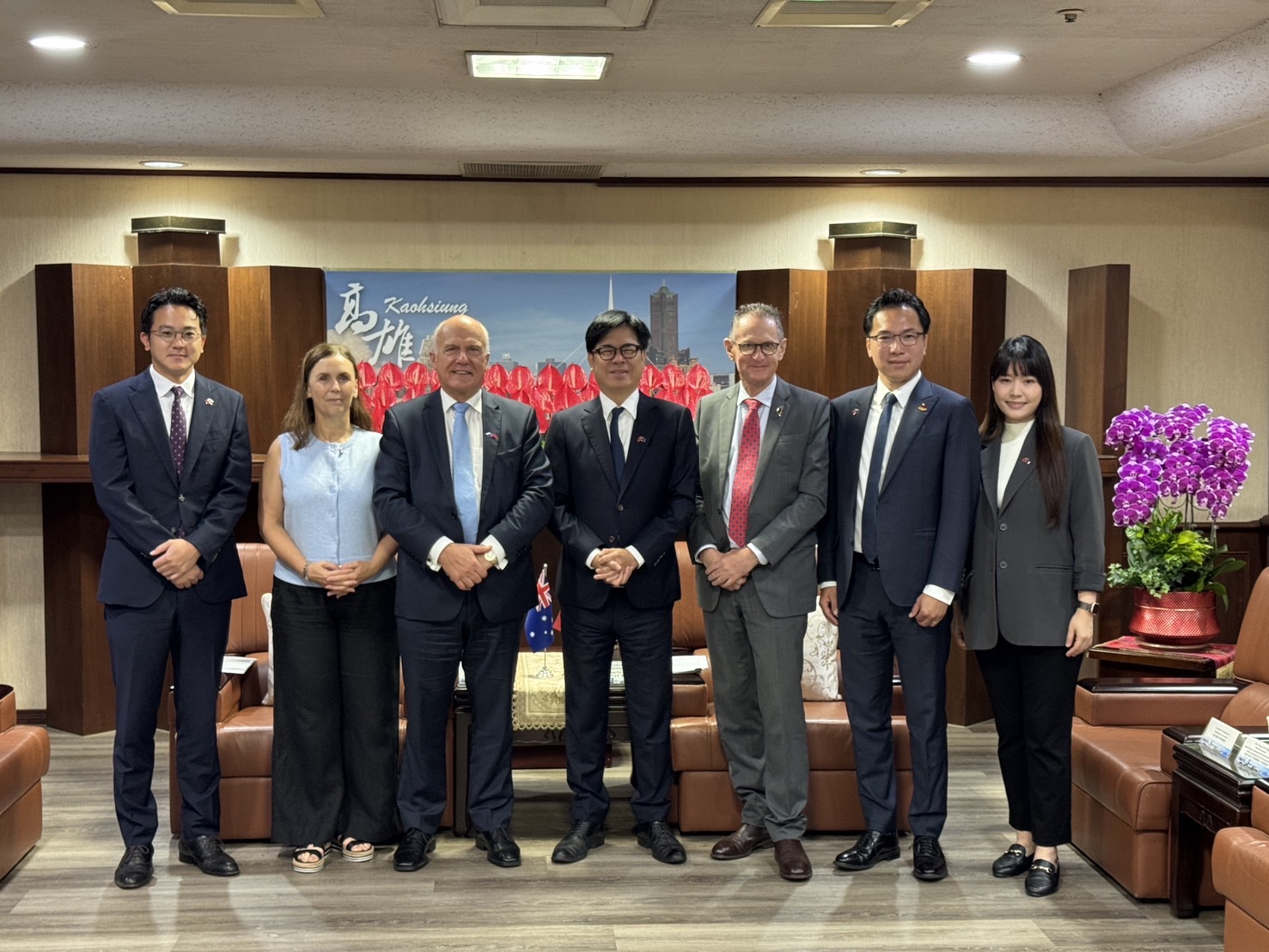 林智鴻牽線澳洲訪團到高雄　聚焦能源與智慧城市合作