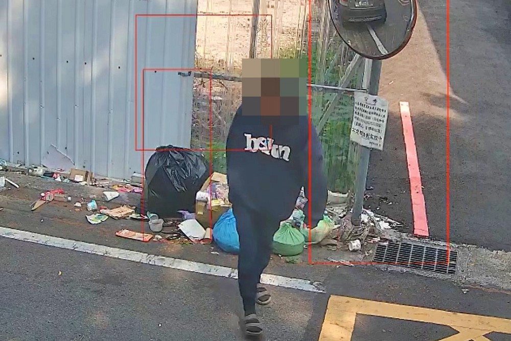 遏止路邊垃圾堆影響環境衛生！　苗栗市公所增設移動式監視器取締 33