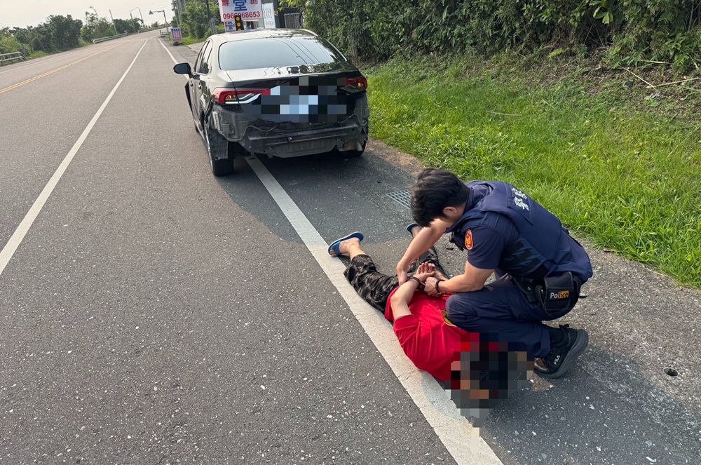 涉侵占出租車輛還揮刀拒捕　51歲男逃逸12小時後落網