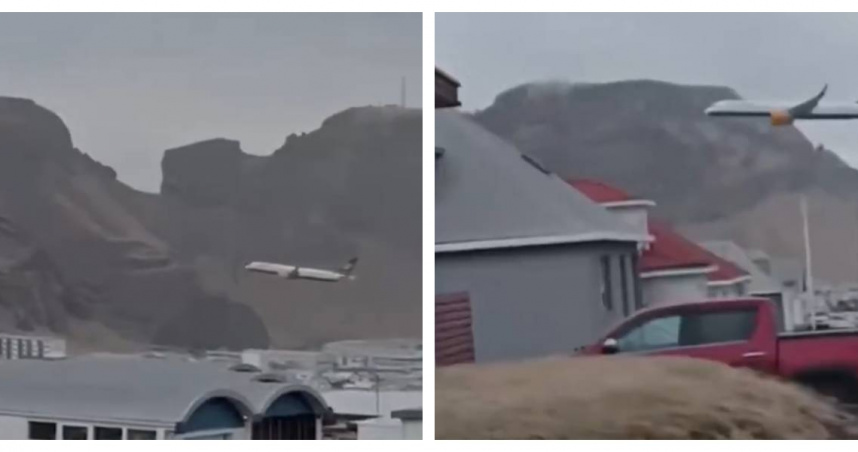 機師最後一飛失控？波音757貼屋頂飛　當地人以為要墜機
