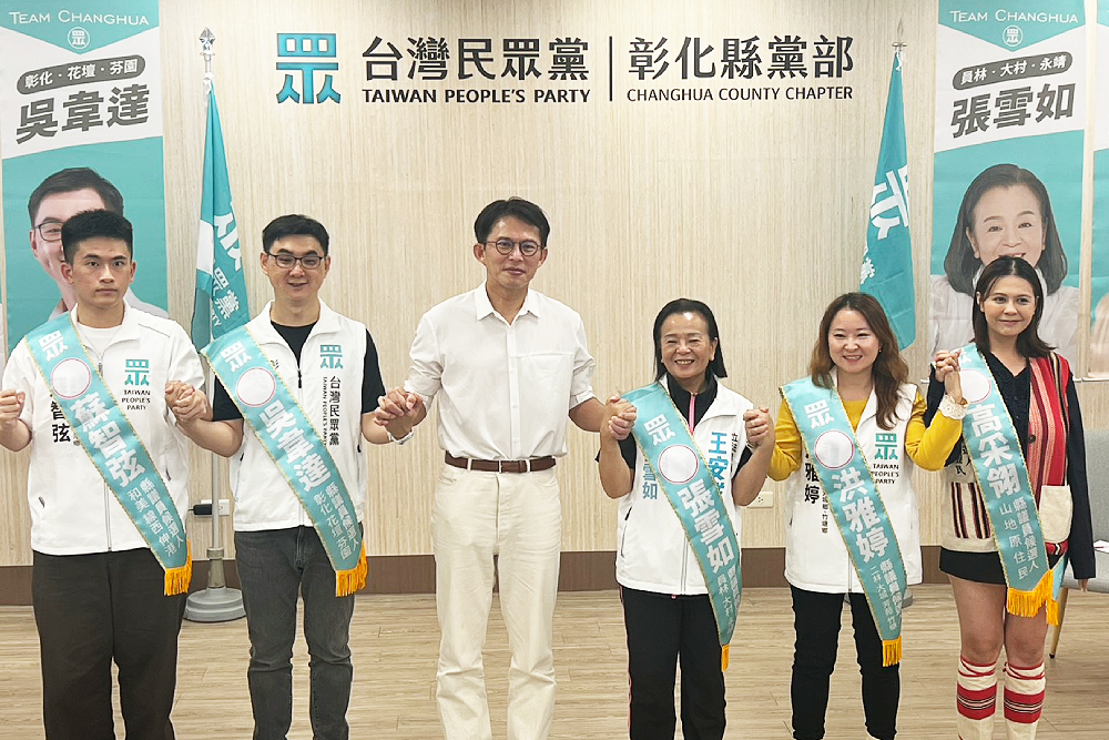 黃國昌連跑彰化兩日為候選人助陣　感謝温宗諭積極整合地方