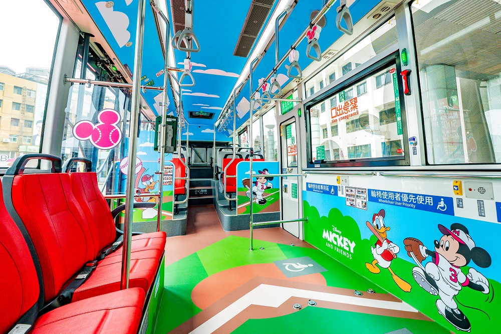 米奇主題吸睛！TAB新桃園幹線公車啟用　張善政：新闢7條幹線試辦期「免費搭乘」 9