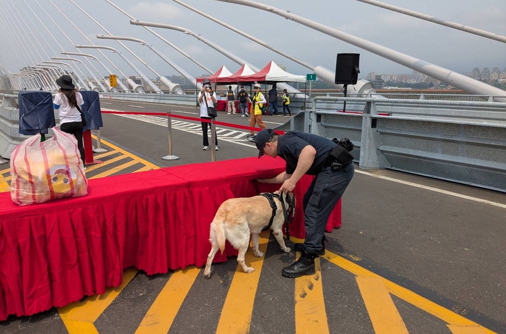 淡江大橋通車　新北警啟動高規格交維安維作爲