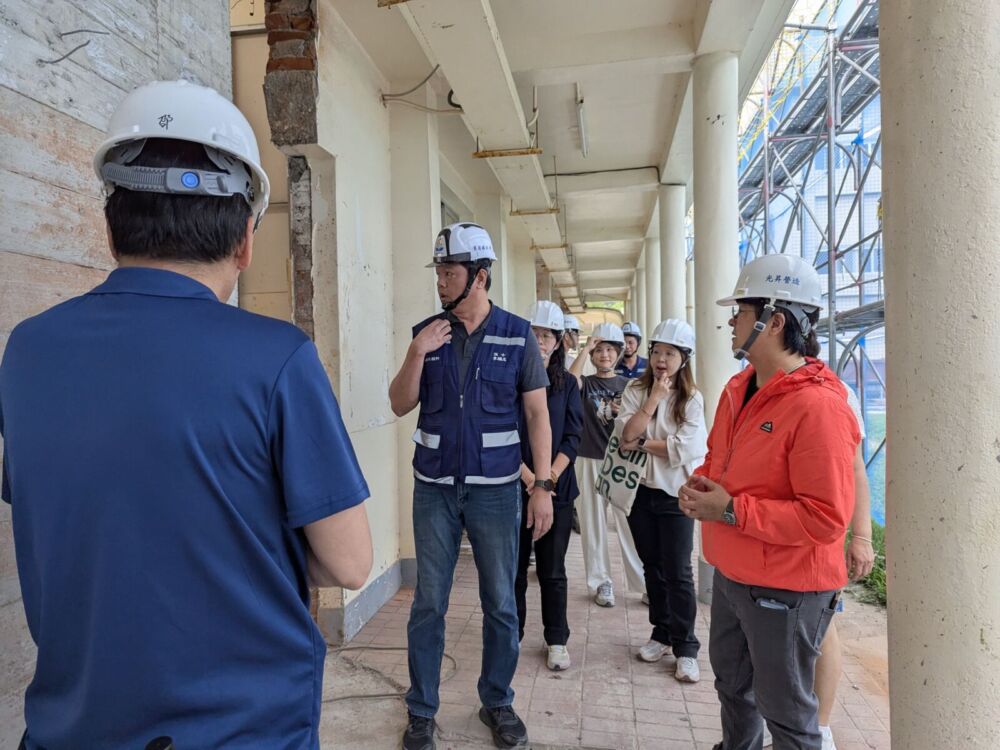 花蓮親創園區施工仍辦公藏隱憂　楊華美會勘建議「場域淨空」