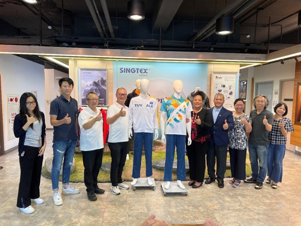 從咖啡渣到奧運戰袍　台灣高科技紡織助攻吐瓦魯登巴黎舞台