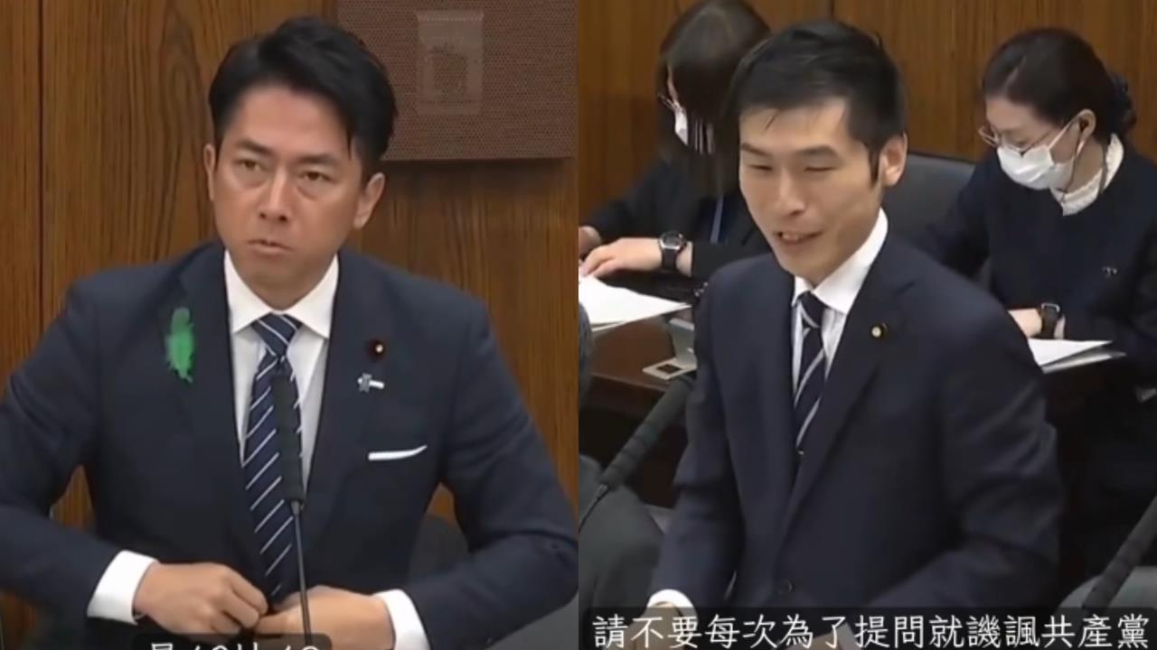 日共產議員轟武器出口「顛覆和平」！小泉進次郎1句話神打臉